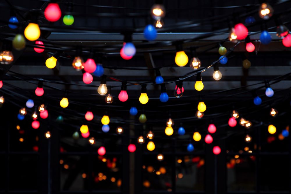 colorful led light