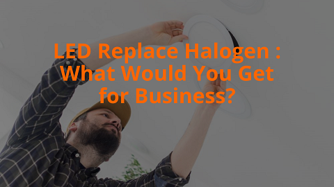 LED Replace Halogen : What Would You Get for Business?