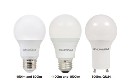 Contractor Series LED A19 Lamps SYLVANIA