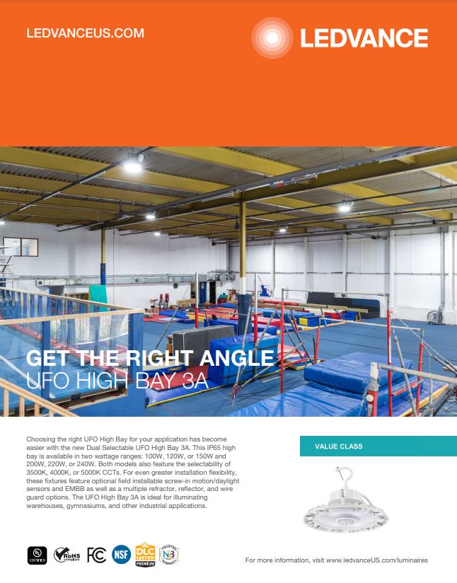 Value Class Dual Selectable UFO High Bay 3A Flyer