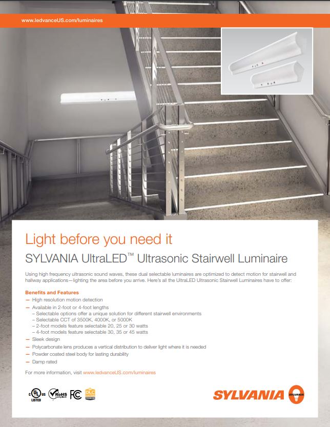 Ultrasonic Stairwell 1A flyer