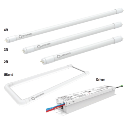 LEDVANCE SubstiKIT™ LED T8 Type C System 