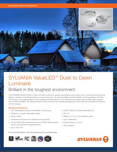 ValueLED™ Dusk to Dawn