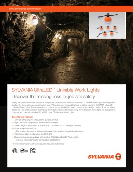 SYLVANIA UltraLED™ Linkable Work Lights 